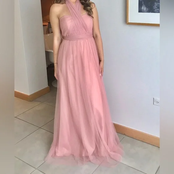 blue dress for baby girl Jenny Yoo Bridesmaid Dress Jude Forrest